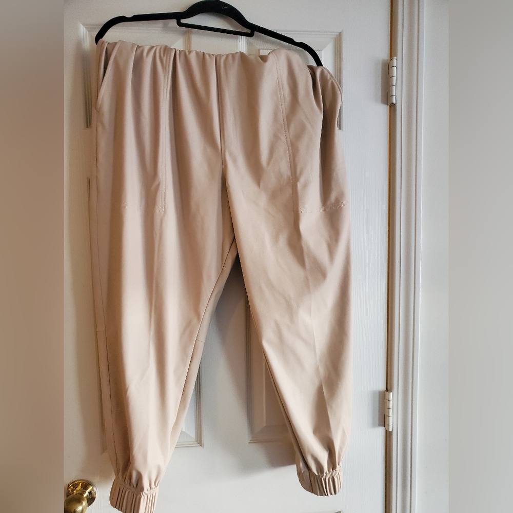 Calia Soft Leather Jogger
